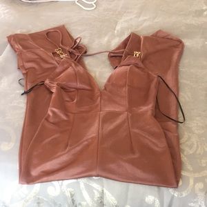 Blush color jumpsuit